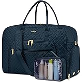 Travel Duffle Weekender Bags for Women - Weekend Bag Women with Shoe Compartment Carry On Overnight Bag with Toiletry Bag Duffel Bags Wet Pocket for Gym Hospital Bags for Labor and Delivery