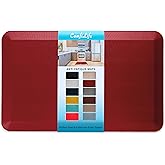 ComfiLife Anti Fatigue Floor Mat – 3/4 Inch Thick Kitchen Mats for Floor, Standing Desk Mat, Kitchen Rug – Comfort at Home, Office – Durable – Stain Resistant – Non-Slip Bottom (20" x 32", Red)