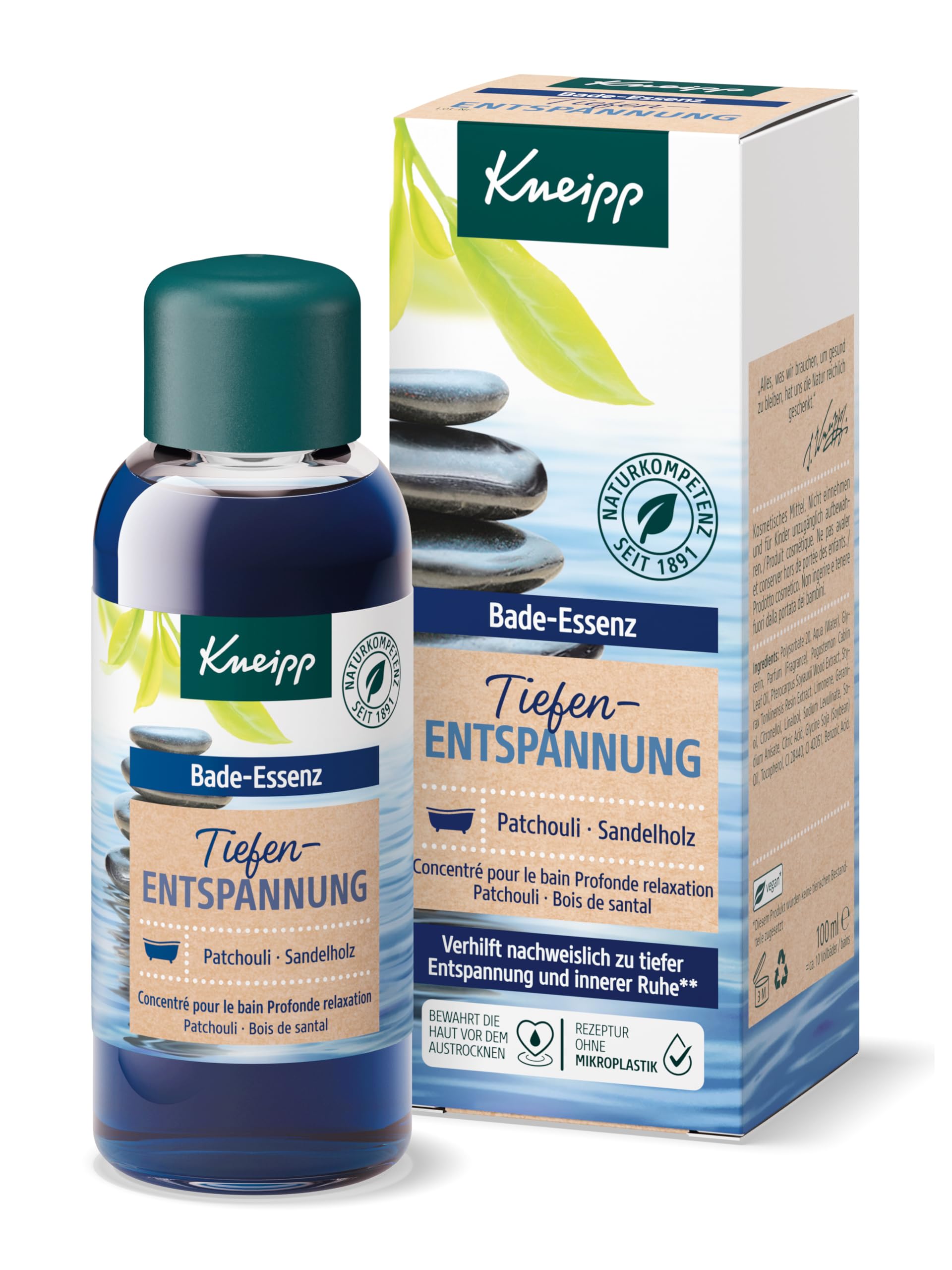 Kneipp Health Bath Deep Relaxation, 100 ml (Pack of 1)