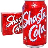 Shasta Cola | 12-Pack of 12oz Cans | Classic Bold Cola Taste | Caffeinated Soda | Crisp &amp; Refreshing