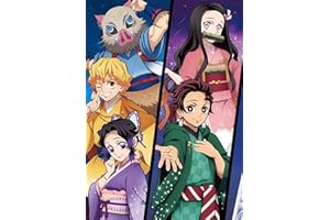 KSXISTIYT Cartoon Diamond Art Painting Kits for Adults, Demon Slayer Full Drill Diamond Dots Paintings for Beginners, Round 5D Paint with Diamonds Pictures Gem Art Painting Kits DIY Crafts Kits 12x16inch