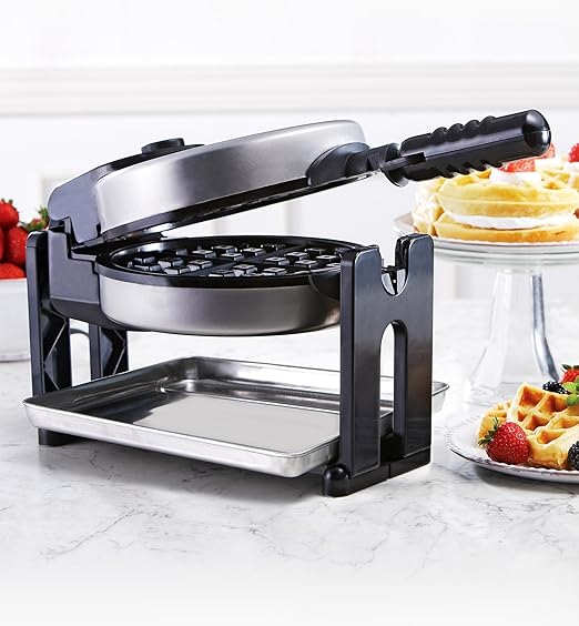 Amazon Com Sensio 13124 Bella Cucina Belgian Waffle Maker With