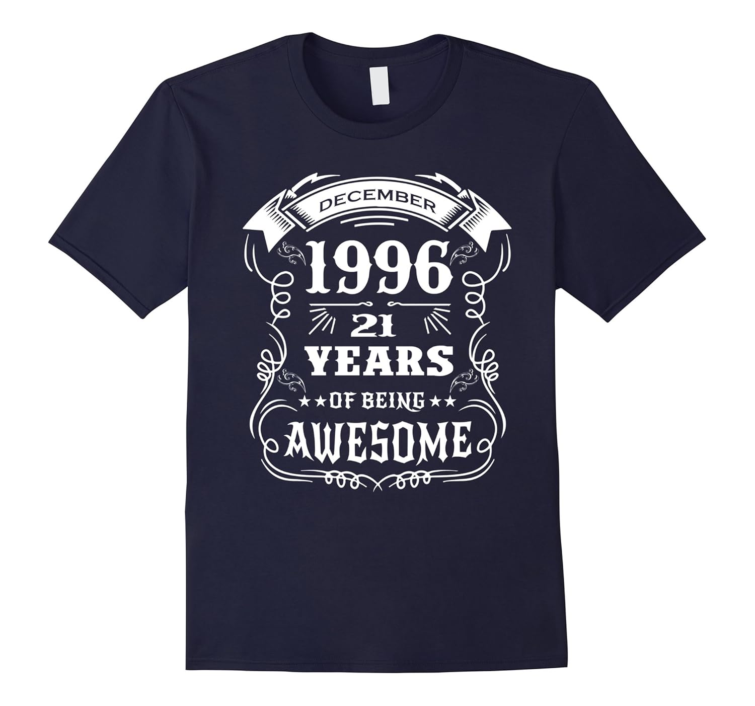 21st Birthday Gift - Born in December 1996 T-Shirt-ANZ