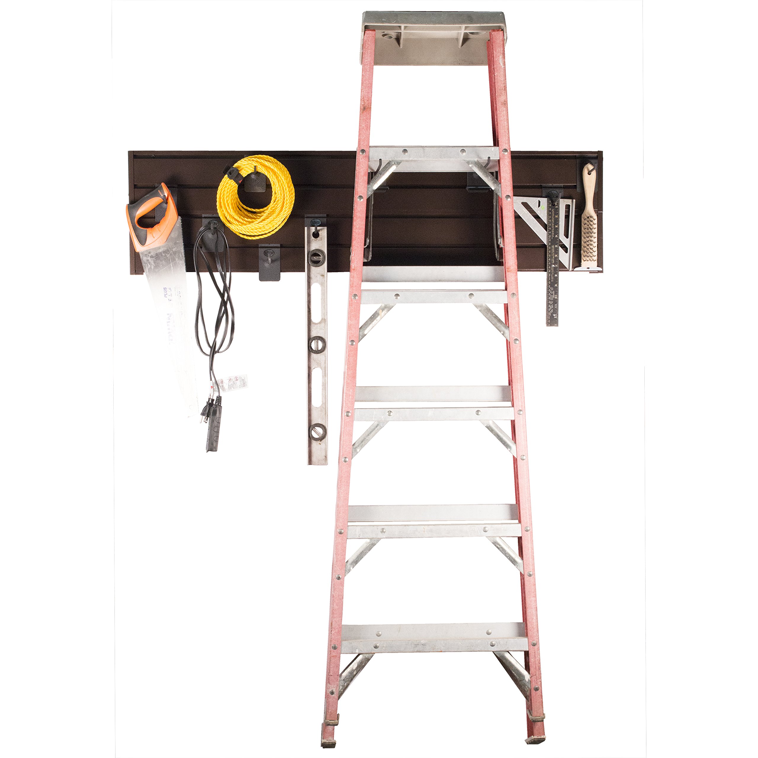 US2U Displays Garage Storage System 4x Slat Wall Tool Organizer 4