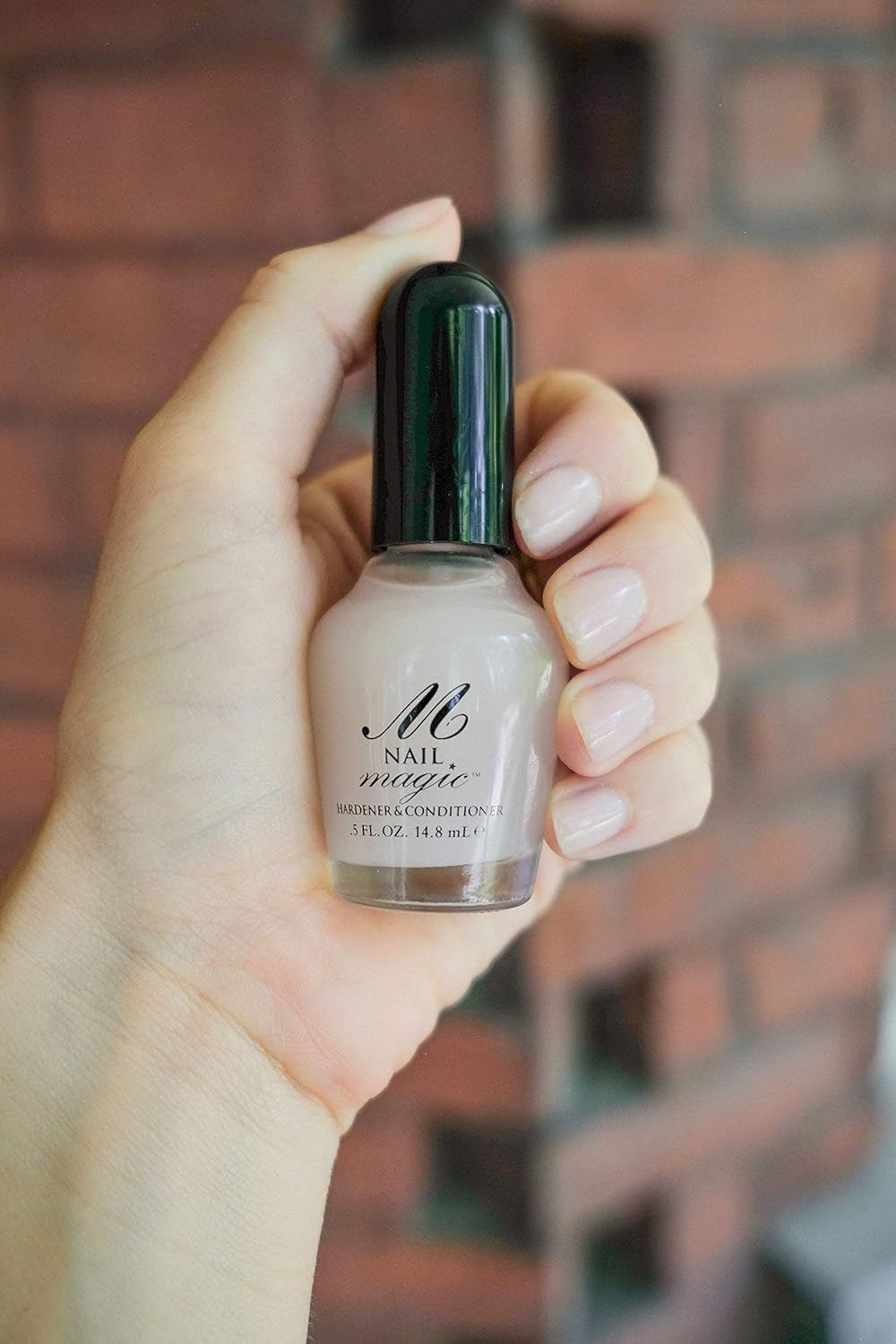 Nail Magic Nail Hardener and Conditioner, Assists with Chipping, Peeling, Brittle Fingernails, Nail Strengthener and Hardener 0.5 Fluid Ounce : Nail Strengthening Products : Beauty
