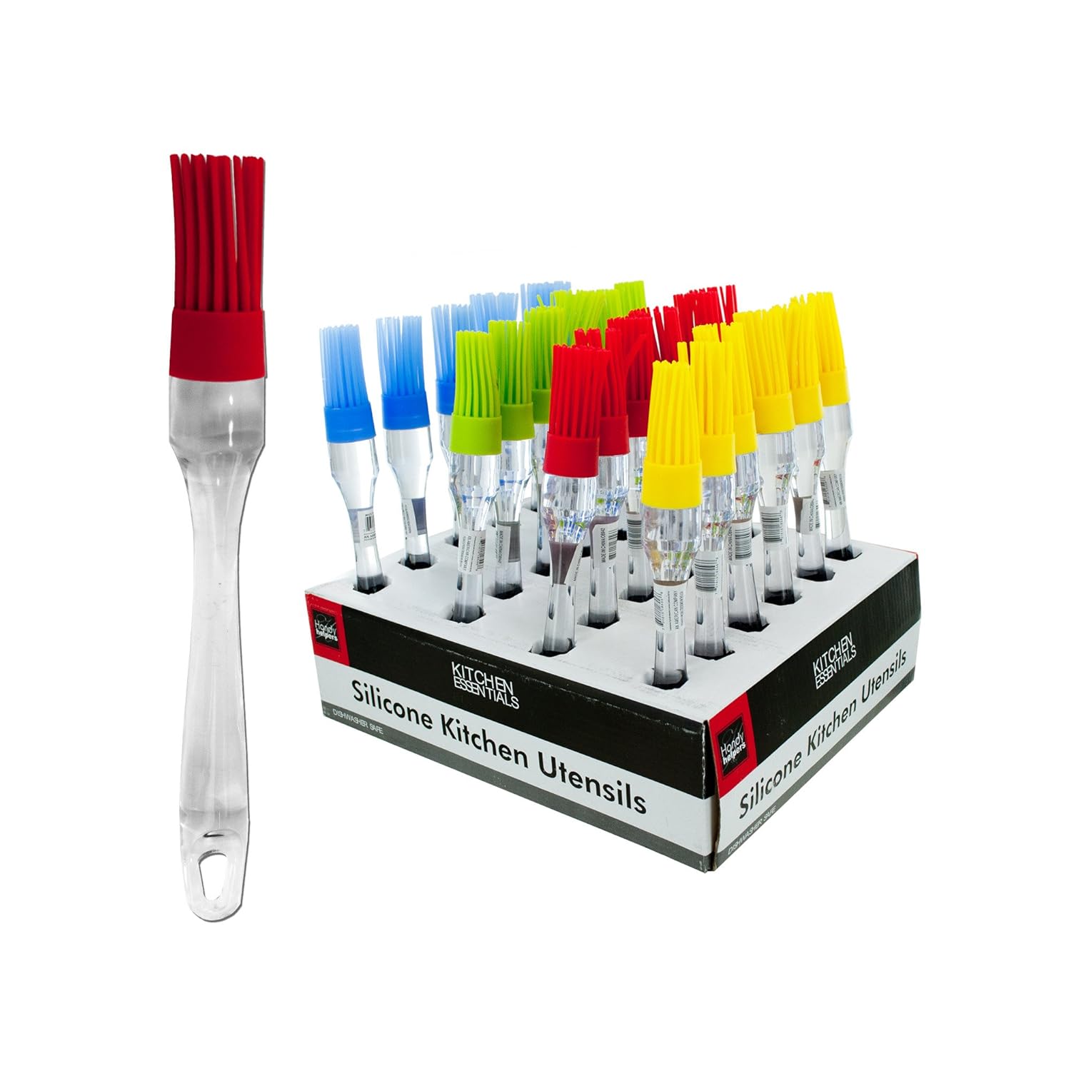 123Wholesale Set of 48 Silicone Basting Brush Counter