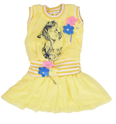 baby yellow frock