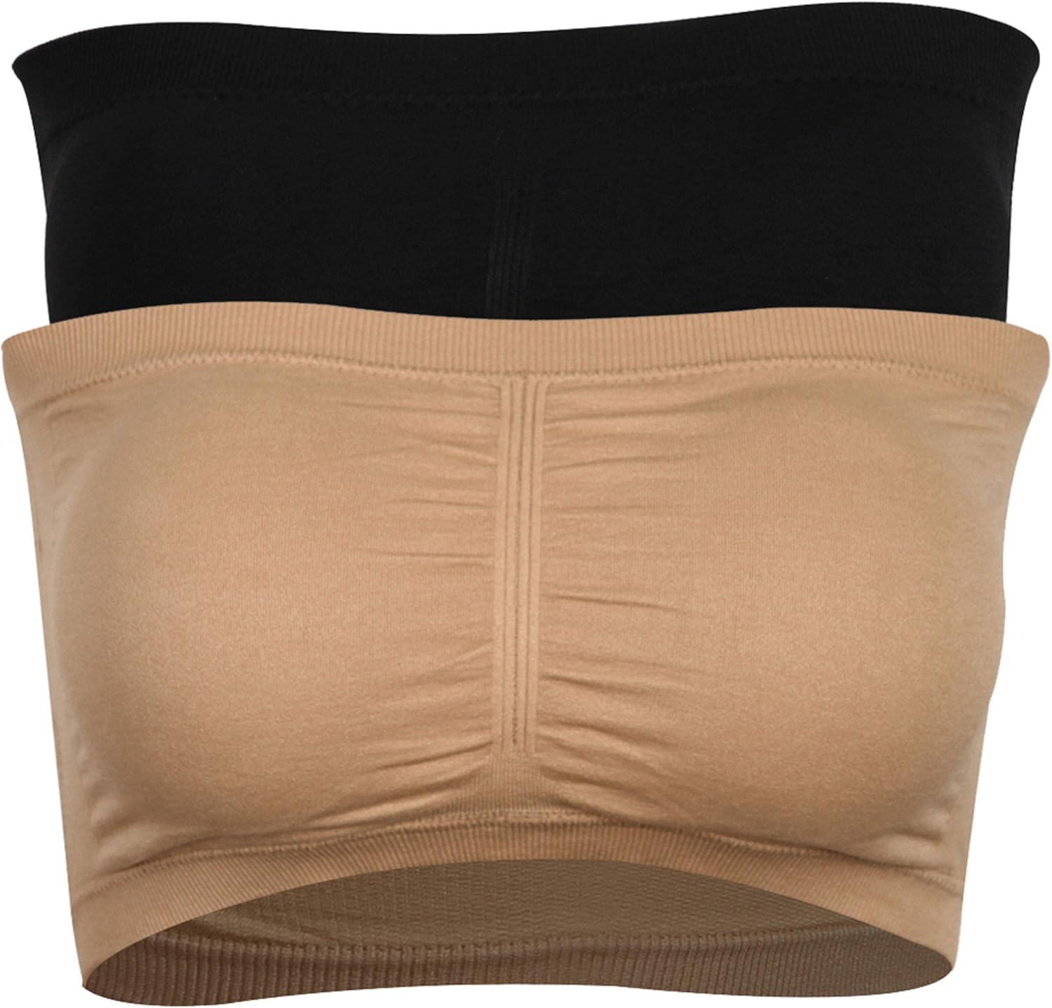 DD DEMOISELLE Strapless Nursing Bra, Fashion Comfort Elastic Seamless Bandeau Bra with Removable