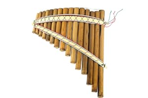Chichester Inc. Sisca Pan Flute: Medium (1150-07) K3 - Bamboo - Traditional - C