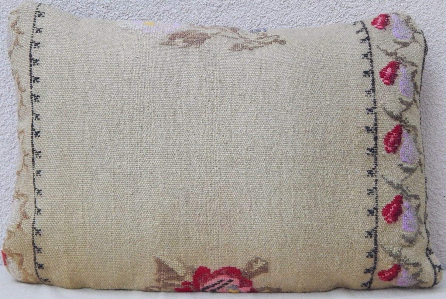Amazon Com Needlepoint Tapestry Aubusson Handmade Kilim Rug