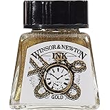 Winsor & Newton Drawing Ink Bottle, 14ml, Gold