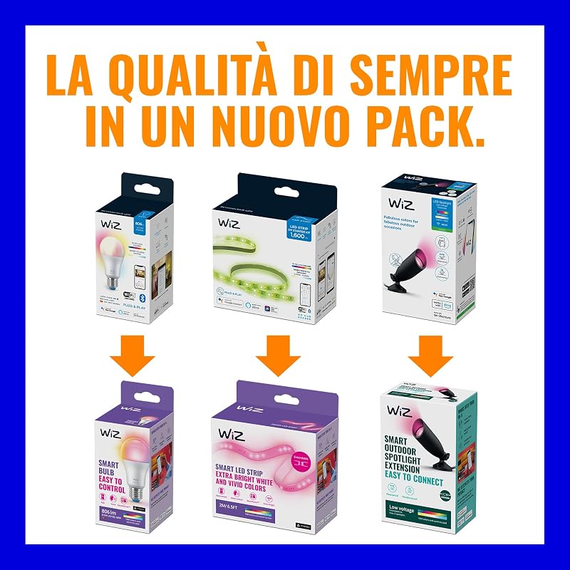 Lampadina smart LED E14, Confezione da 2