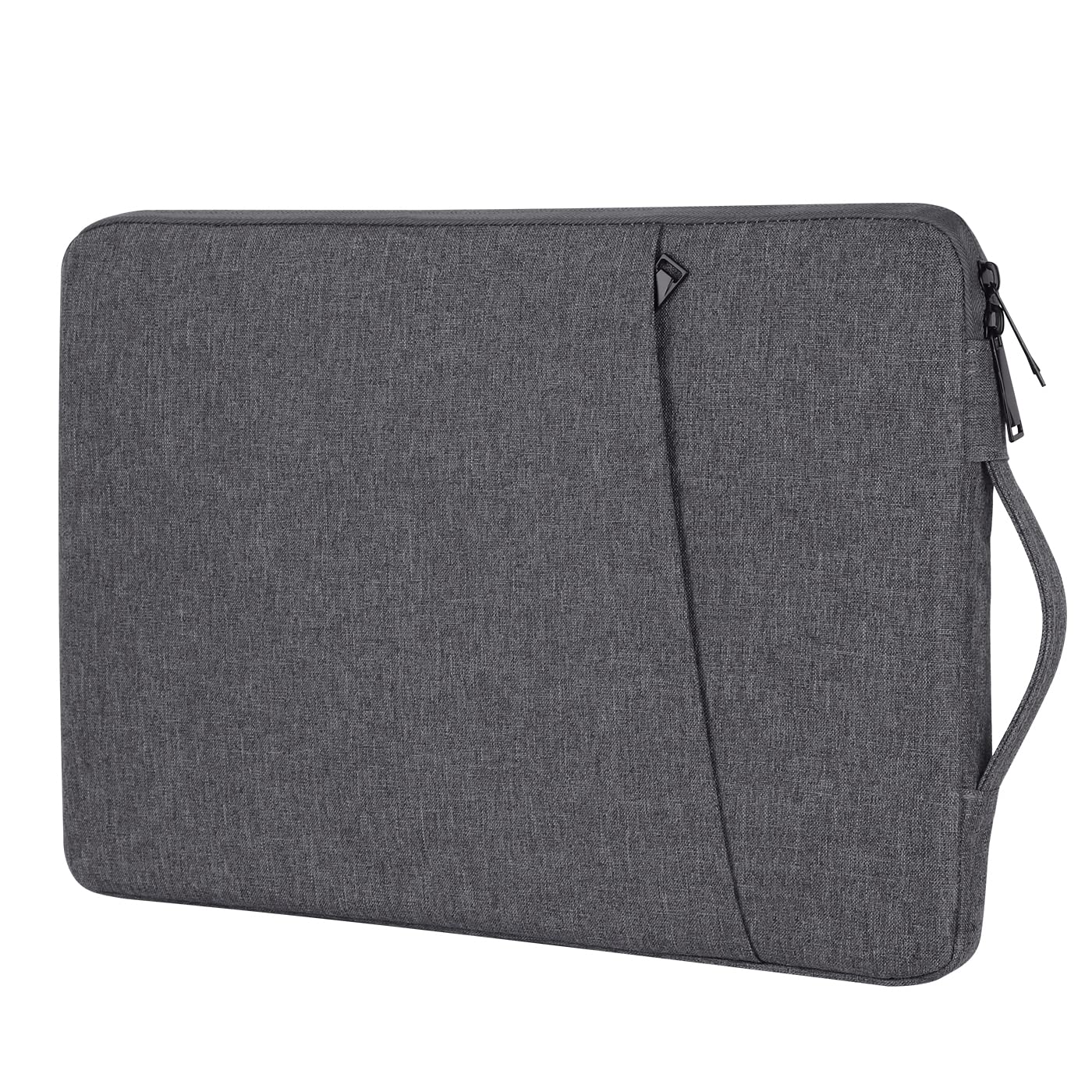 Chelory 16 17 Inch Laptop Sleeve Compatible for Notebook Ultrabook Chromebook,16 17 Inch HP Lenovo Asus Acer Dell Computer Shockproof Protective Cover Bag Carrying Case with Handle, Dark Gray