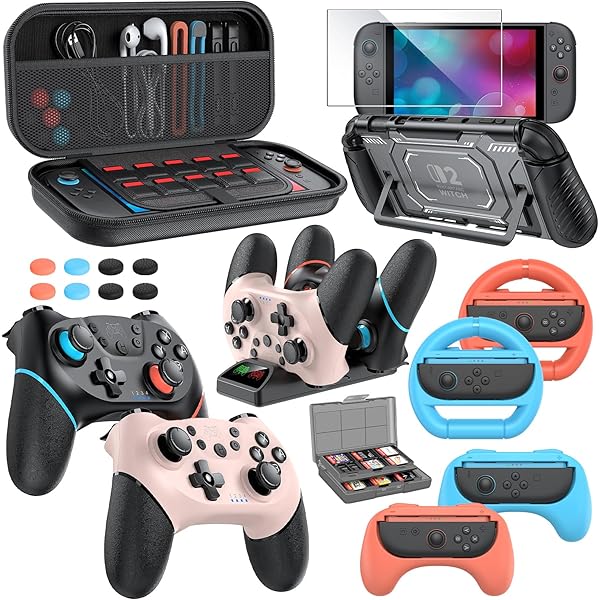 Amazon.com: Armor3 Travel Kit for Nintendo Switch : Video Games