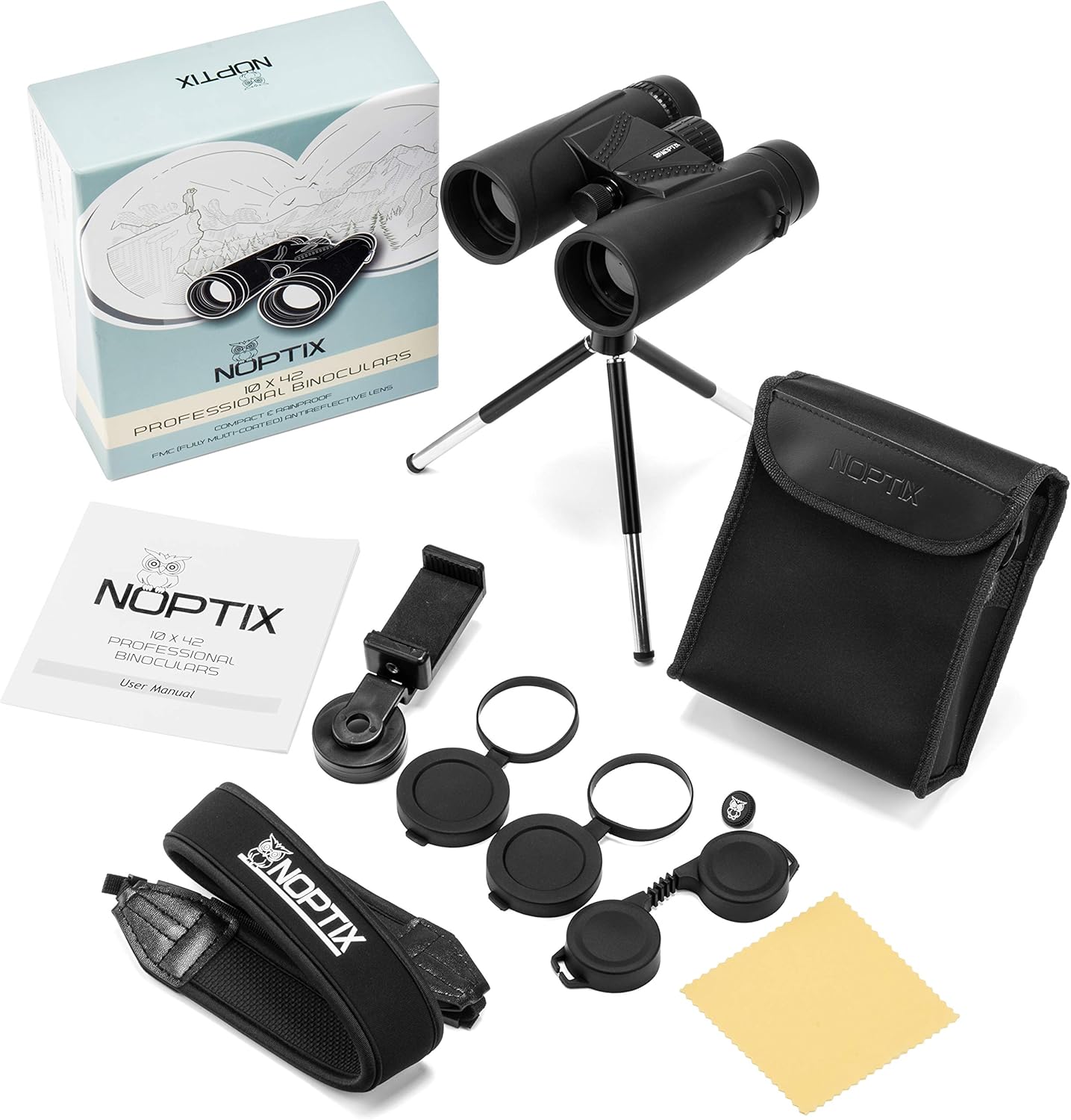lightest 10x42 binoculars