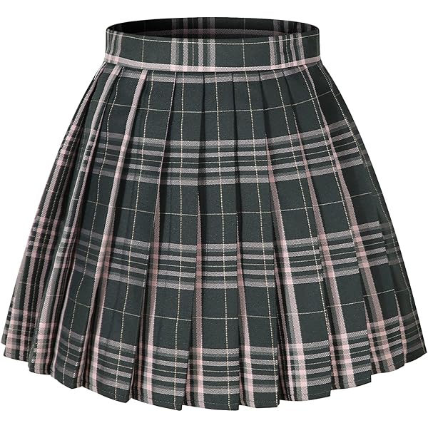 yuki様♡andmary Coco check pleats skirt ANDMARY】Coco check pleats skirt