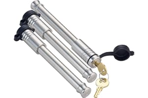 InfiniteRule Security 61675 | 3 Pack, Keyed Alike, Hitch Locks for B&W 2" & 2.5" Tow and Stow 10K LB & 18K LB - Fits Adjustable Ball Mount Only - Does NOT FIT Vehicle Receiver
