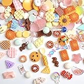 COOSLIM Slime Charms Food Cute Set - Mixed Lot Assorted Food Resin Flatback Cute Sets for DIY Crafts,Making,Decorations,Scrapbooking,Embellishments,Hair Clip 4