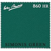 Iwan Simonis 860HR Pool Table Cloth (Simonis Green, 7 ft)