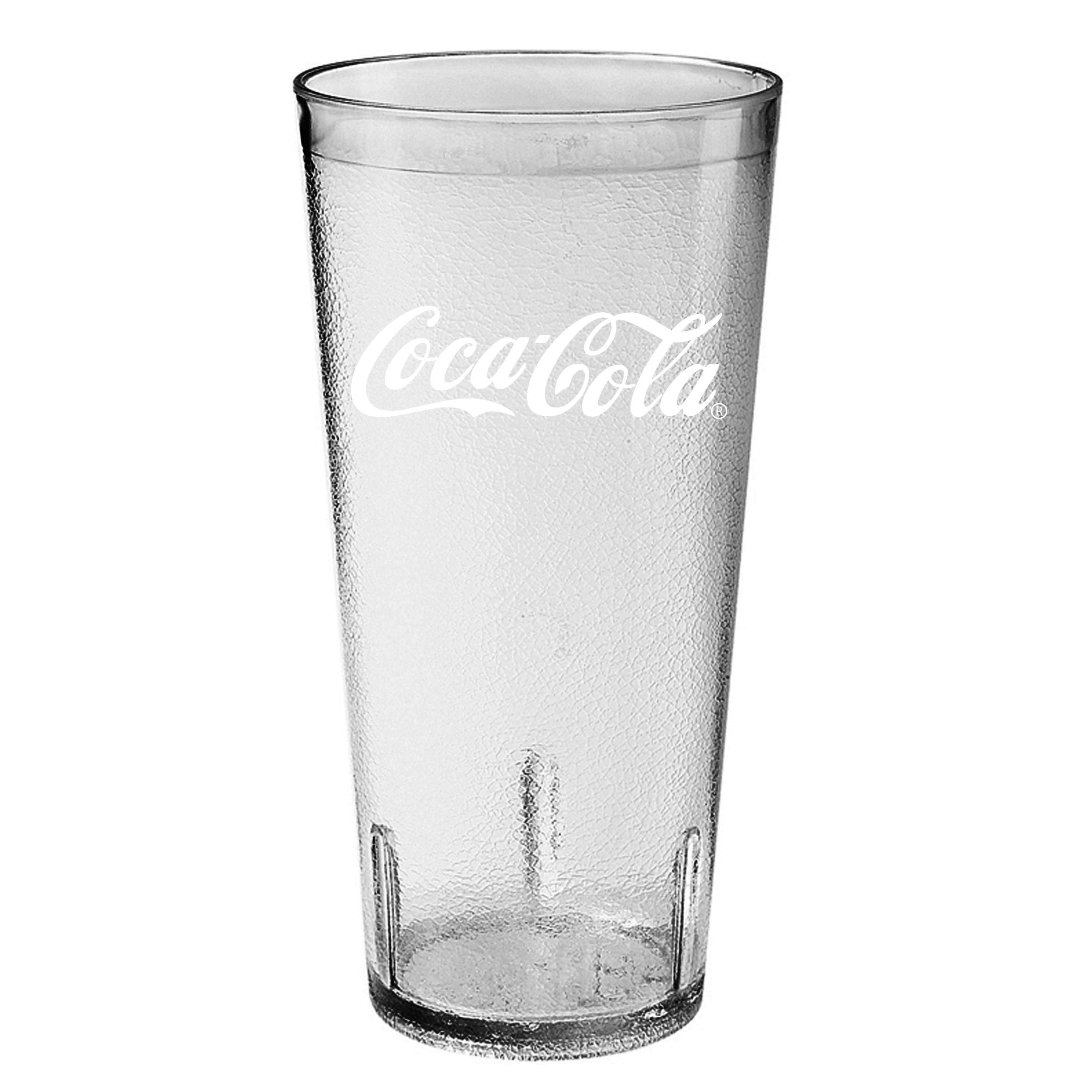 G.E.T. Heavy-Duty Plastic Restaurant Tumblers 16 Ounce Red (Set Of 12