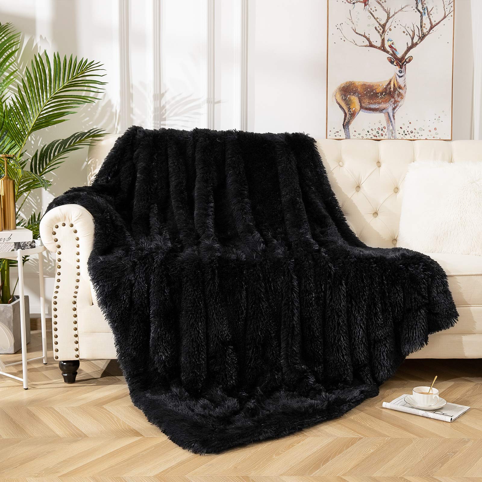 Fuzzy Blanket Sherpa Blankets Fluffy Soft Fuzzy