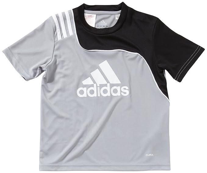maglia adidas bambino argento