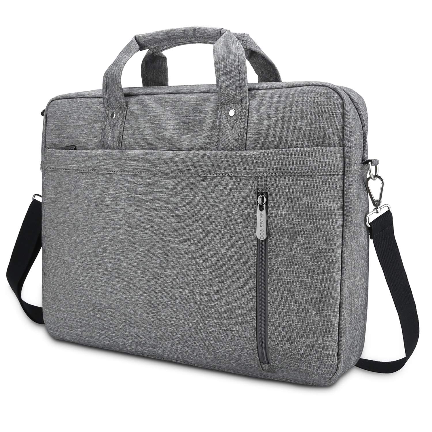 DOB SECHS 15-15.6 Inch Laptop Bag for Women Professionals and Students (Grey)