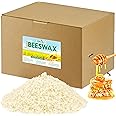 FROKO White Natural Beeswax Pellets 10LB, Organic Beeswax, Beeswax for Candle Making, Body, Skin Care DIY, Lip Balm, Soap and Lotion Making Supplies