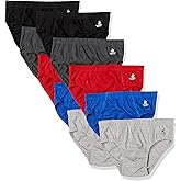 Beverly Hills Polo Club Men's 10 Pack Low Rise Brief Underwear