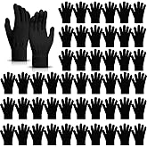 Tarpop 48 Pcs Winter Gloves Bulk Knit Winter Gloves for Women Men Adult for Homeless Cold Weather Stretchy Cloth
