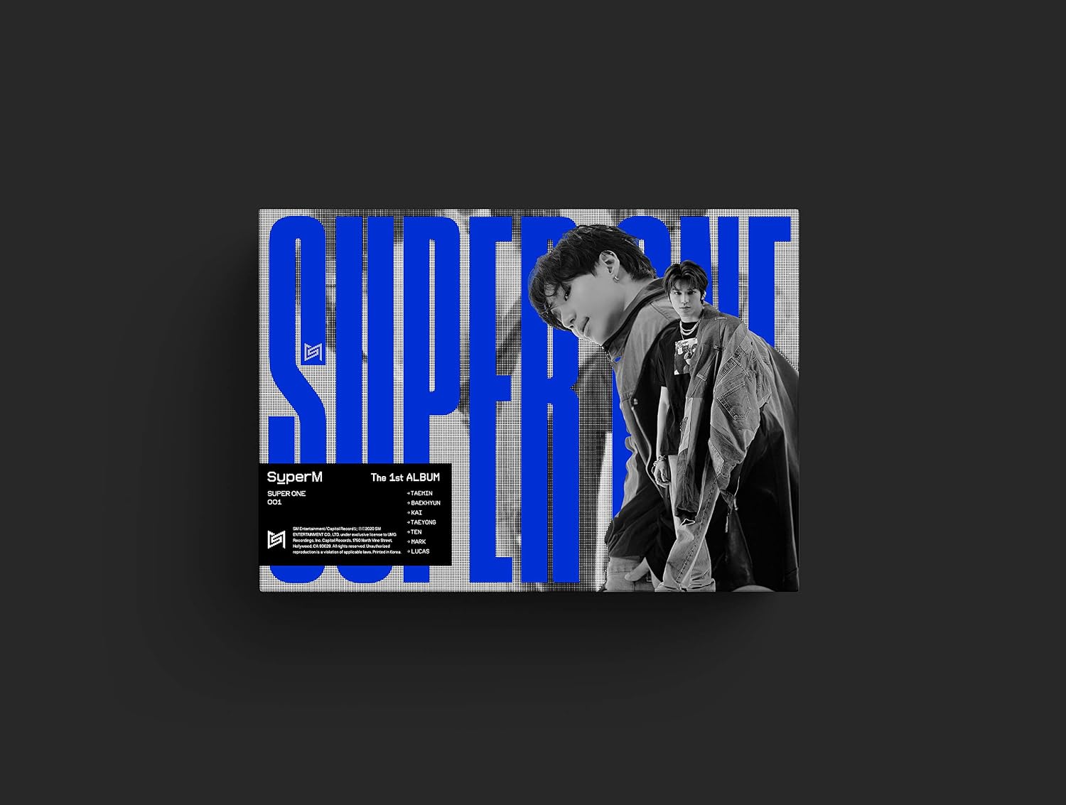 SuperM The 1st Album Super One (Unit A Ver. TAEYONG & TAEMIN), Medium