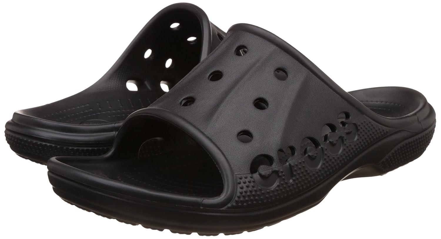 crocs unisex baya slide flip flops