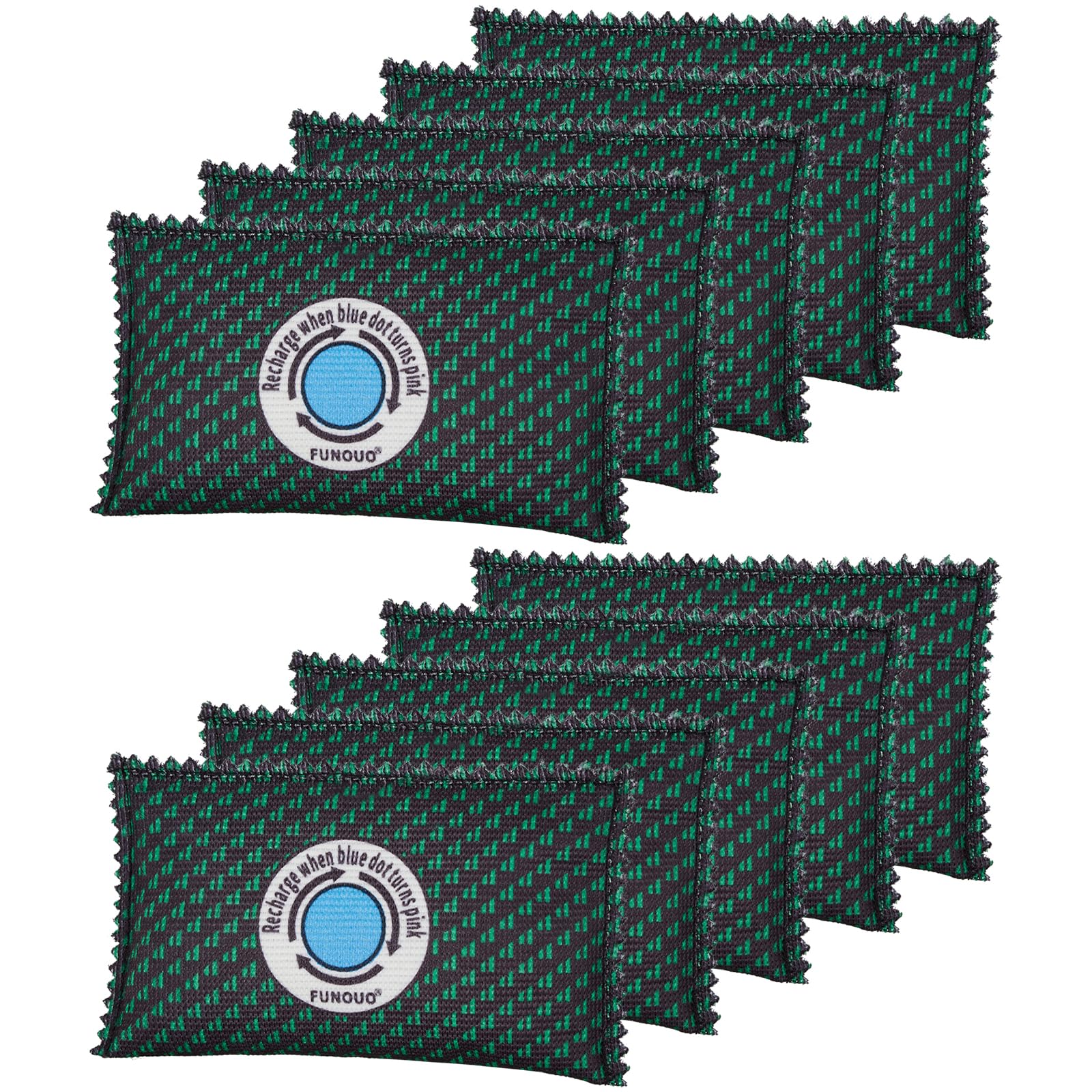 Photo 1 of FUNOUO 100g Rechargeable Desiccant Pack of 10,Moisture absorbers for storage,Moisture absorbers Bag,Desiccant Dehumidifier bag,Dehumidifier for Home Closets,Gun Safe, and Cars