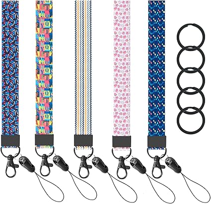 Amazon ハンドストラップ 携帯ストラップ マスコットハンドストラップ リストストラップ ショート 落下防止 カメラ 携帯 スマホ ゲームコントローラ コンパクト Usbメモリ マスコット キー ホイッスル用 5本入り ストラップ マスコット 通販