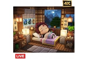 Demon Slayer craft Breathing: Tanjiro Winter Sleep & Kimetsu no Yaiba Holiday Ambience for Fire TV & Tablets