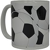 Rogue River Tactical Soccer Ball Coffee Mug Novelty Cup Great Gift Idea For Men Women Soccer Players Lovers Fans