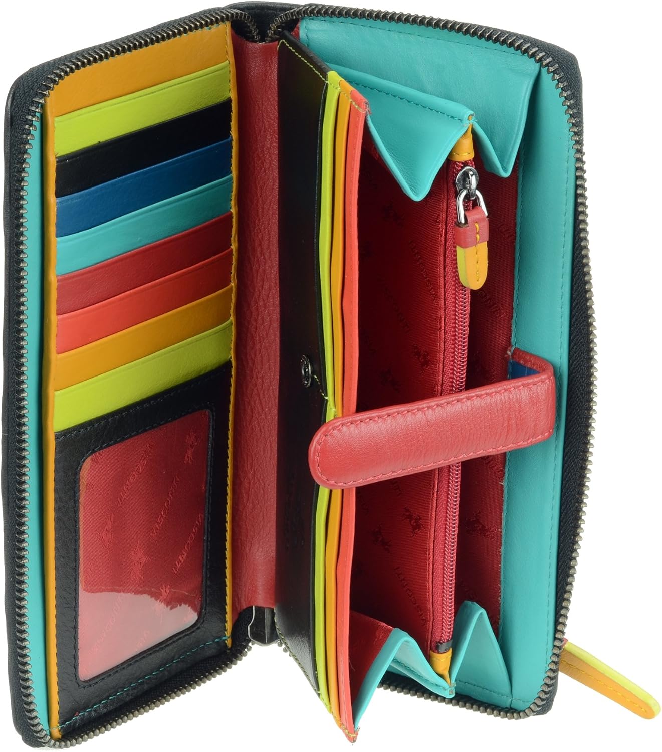 Visconti STR5 Women's Secure RFID Blocking Large Leather