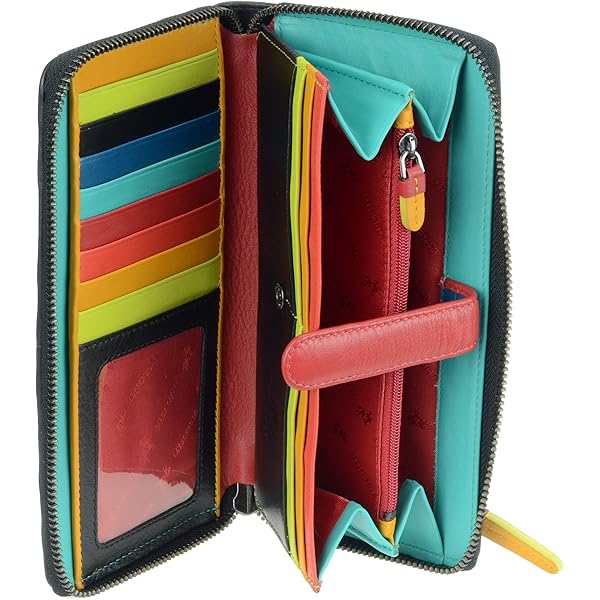 Koop Nu: Visconti Spaanse Portemonnee met Uniek Madeliefje Design
