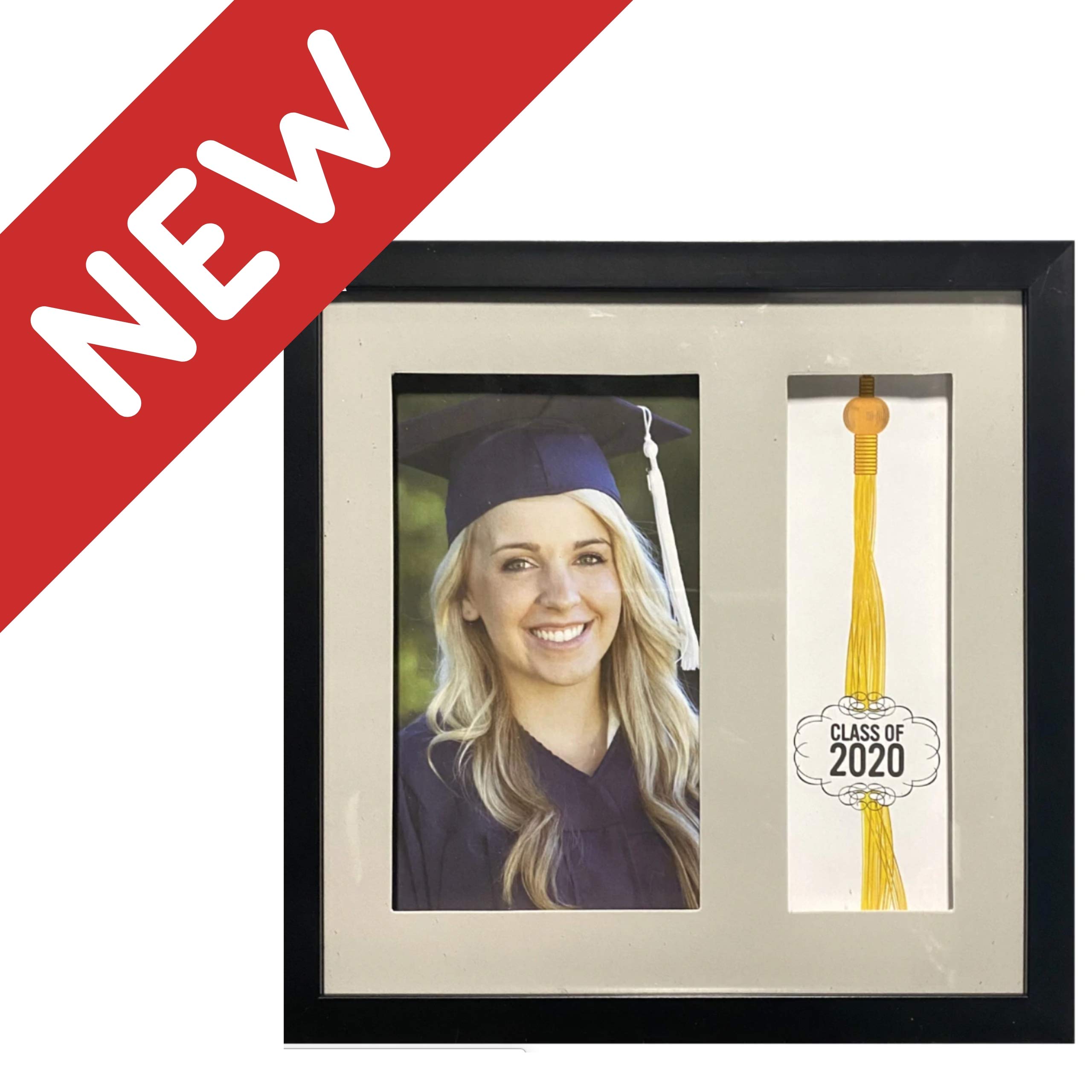 Special Moments Congratulations Gift Graduate, Graduation Picture Frame, Class of 2020 Graduation Frame (Holds a 4x6 Photo) with a Decorative Tassle
