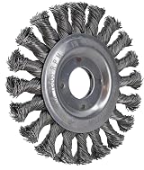 AB Tools 115mm Flat Twist Knot Wire Wheel Brush 22.2mm Bore Angle Grinder TE579 view 5