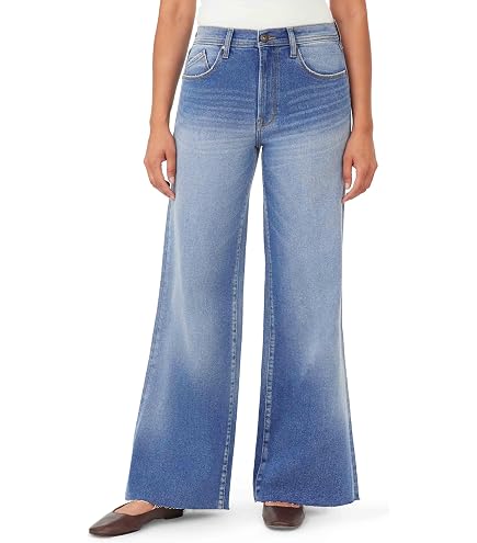 kensie Jeans for Women The Izzy Ultra High-Rise Relaxed Straight