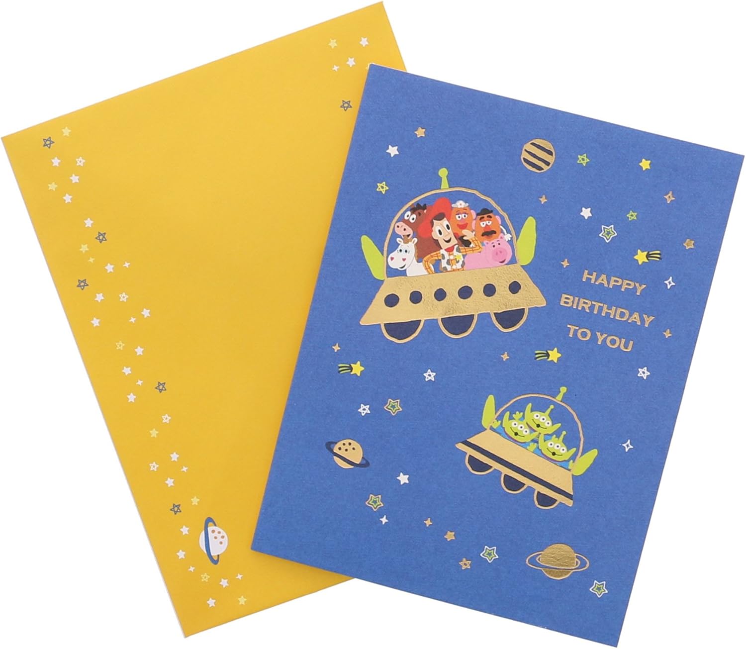 Amazon ホールマーク お誕生日 お祝い 立体カード ディズニートイ ストーリー 宇宙 グリーティングカード 文房具 オフィス用品