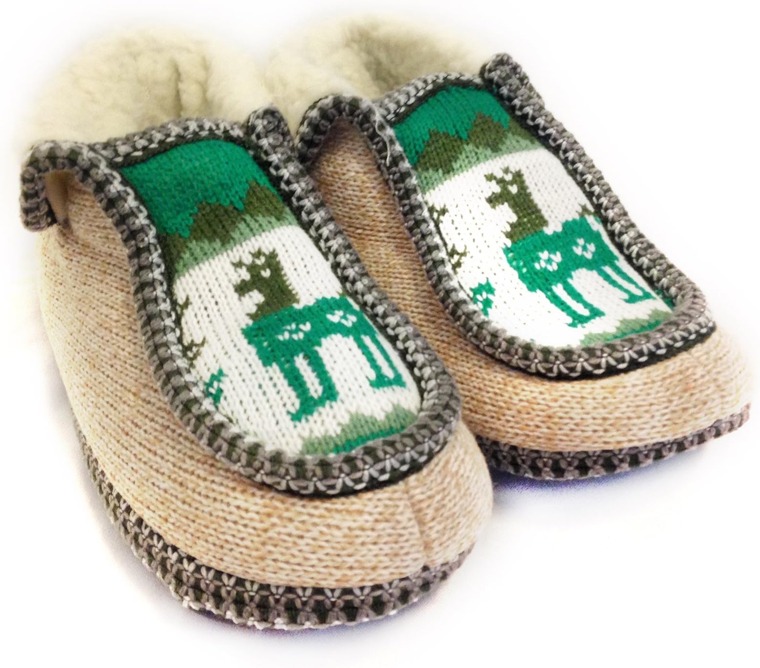 The Argentino Slippers Handmade Moccasin (Real Wool Inside!) from Salta, Argentina