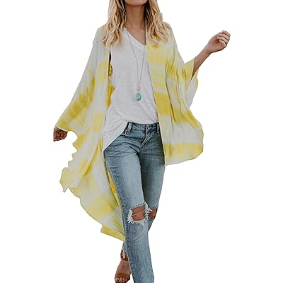 Women's Sheer Floral Print Kimono Cardigan Loose Nigeria Ubuy
