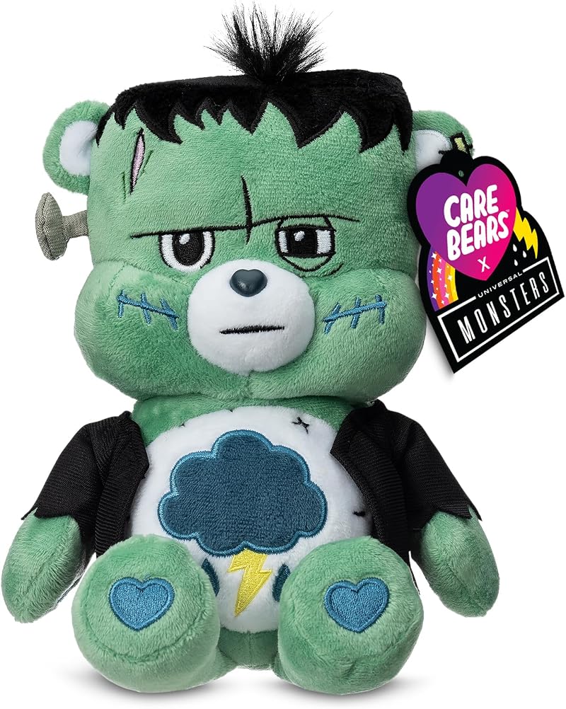 Care Bears Universal Monsters Fun Size Plush Grumpy as Frankenstein 22cm