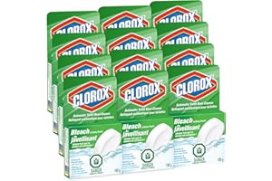 Clorox Automatic Toilet Bowl Cleaner with Bleach, 100 g, Multi-Pack of 12