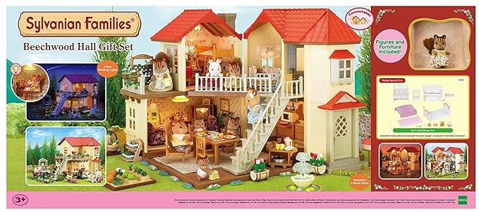 sylvanian families beechwood hall set