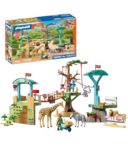 Amazon.com: Playmobil Zoo: Ice Expedition : Toys & Games