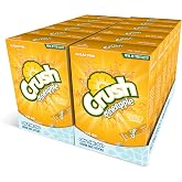 Crush, Pineapple Powder Drink Mix Sugar Free &amp; Delicious, Makes 72 flavored water beverages (Pack Of 12)
