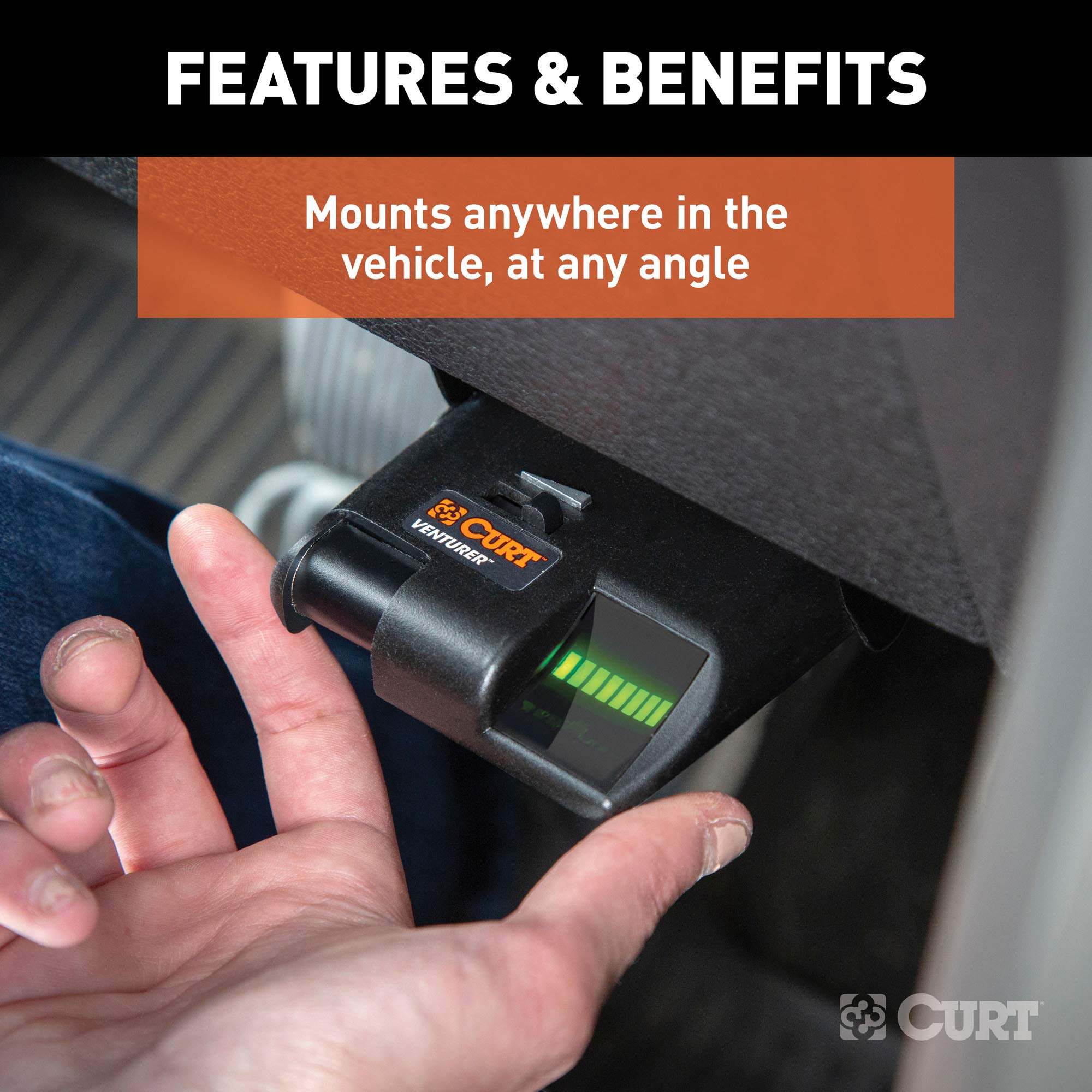 Mua CURT 51110 Venturer Electric Trailer Brake Controller, TimeDelay